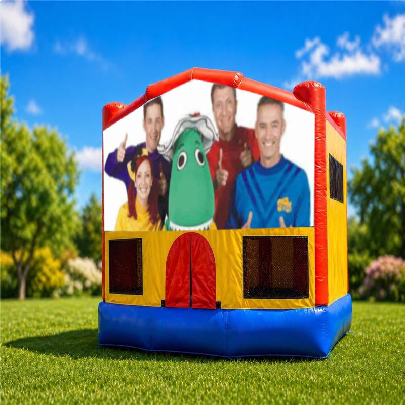 The Wiggles Small Combo Jumping Castle