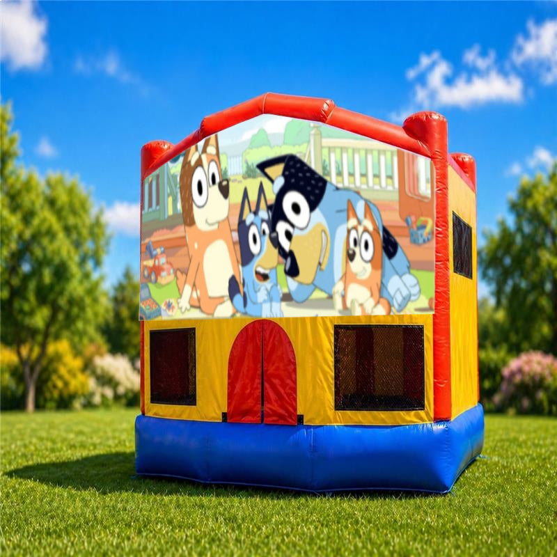 Bluey Small Combo Jumping Castle