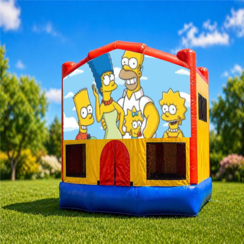 The Simpsons Small Combo Jumping Castle