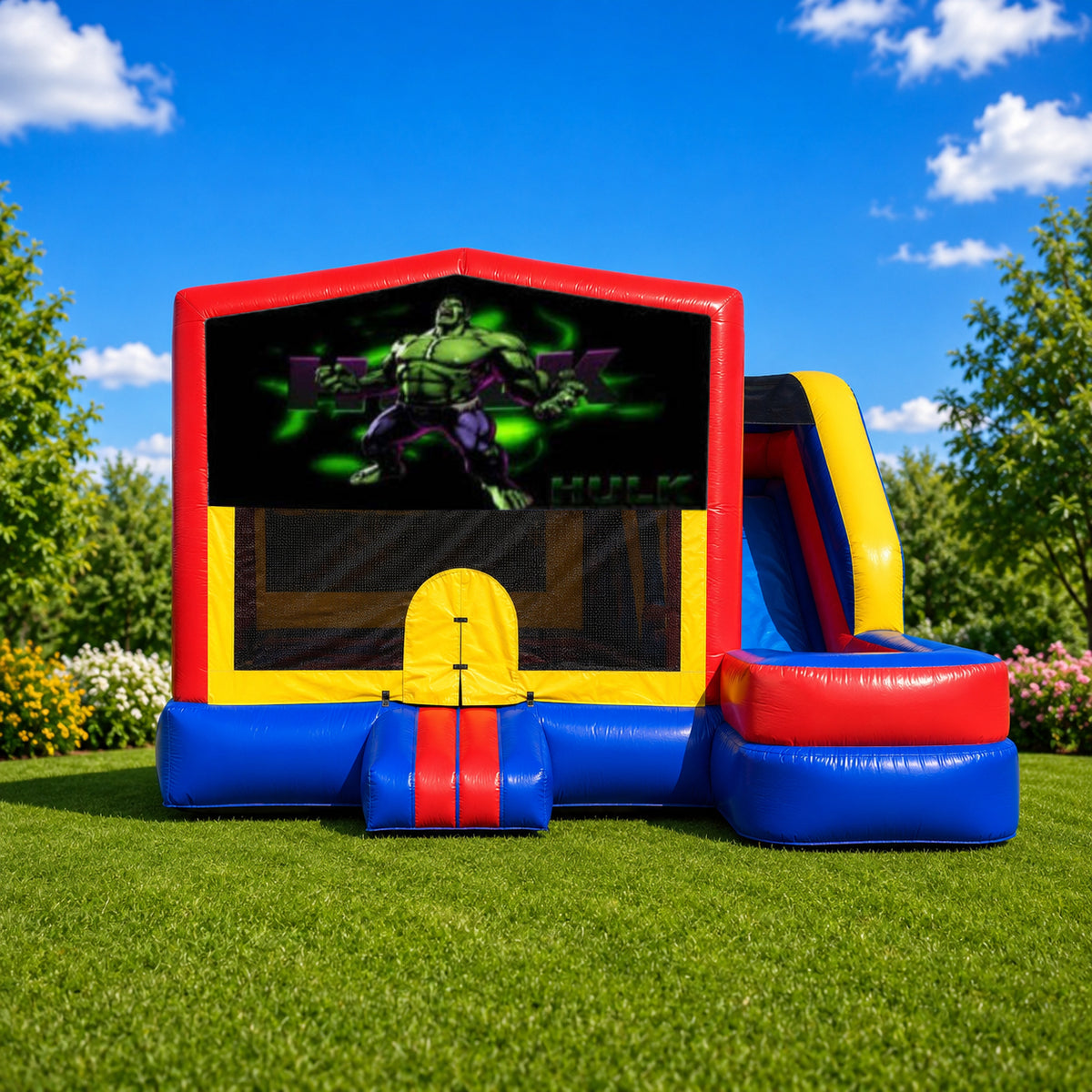Hulk Medium External Slide Jumping Castle
