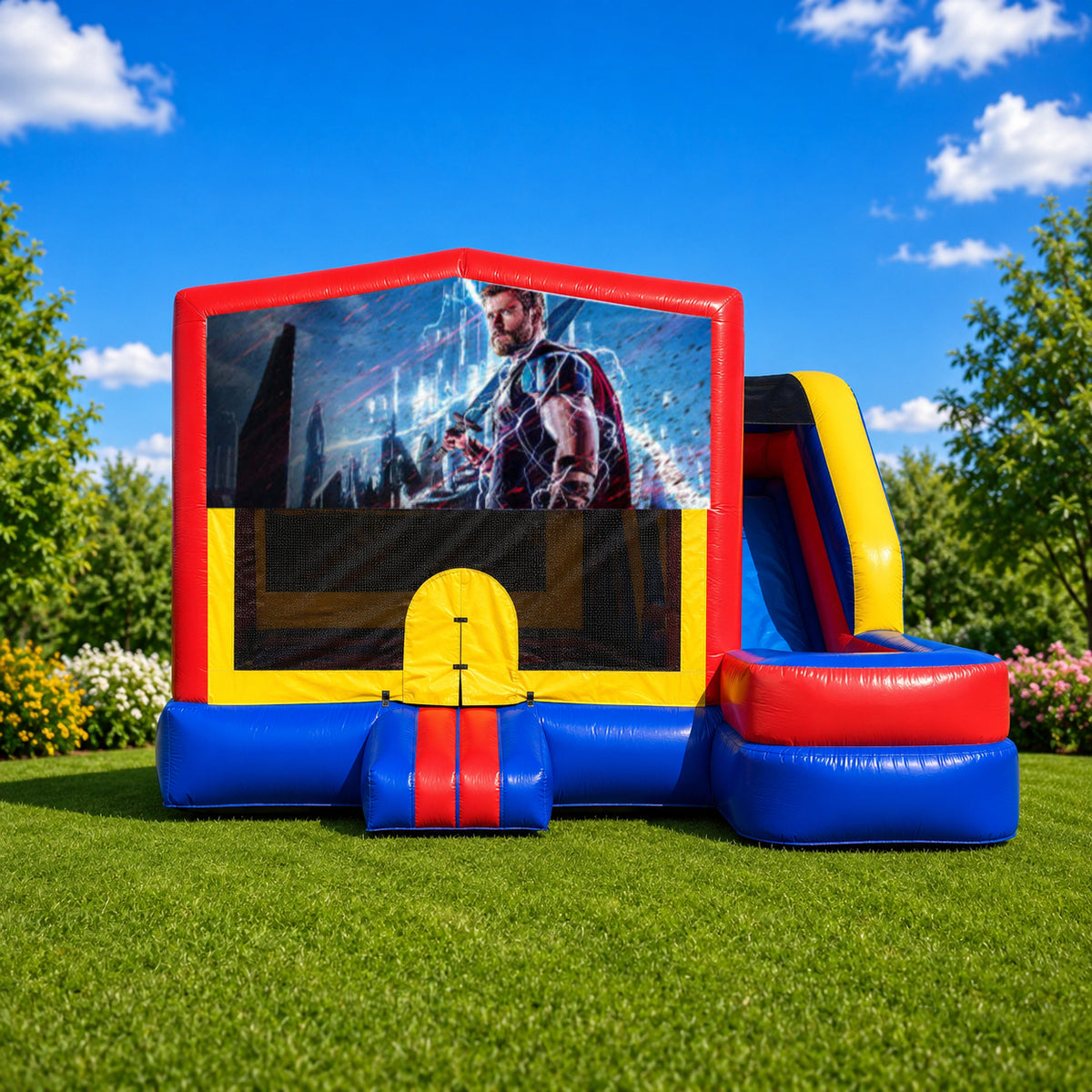 Thor Medium External Slide Jumping Castle