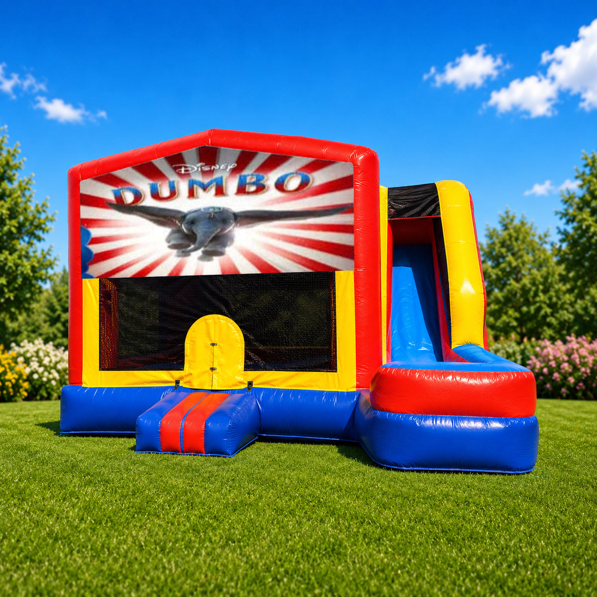Dumbo Medium External Slide Jumping Castle