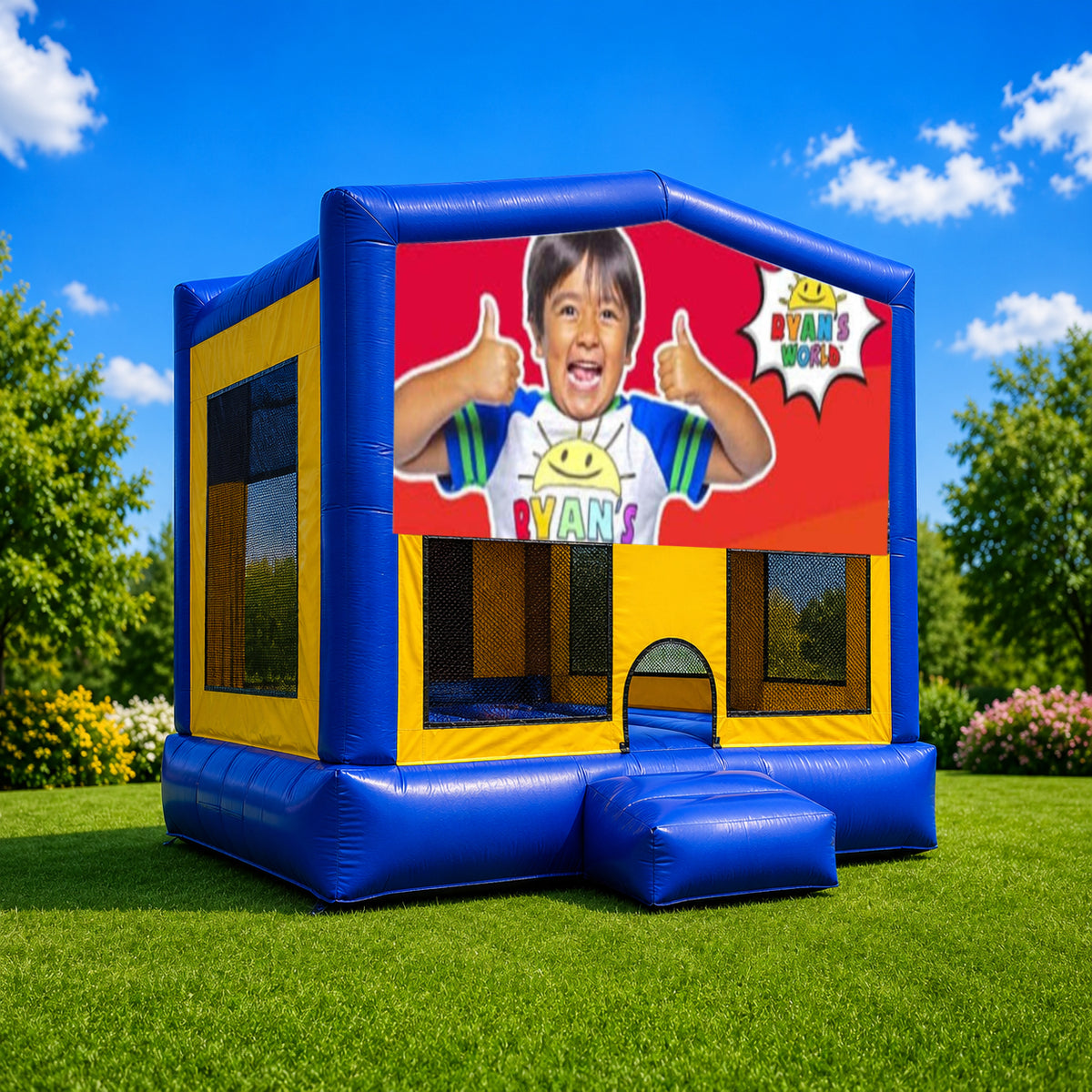 Ryan's World Medium Combo Jumping Castle