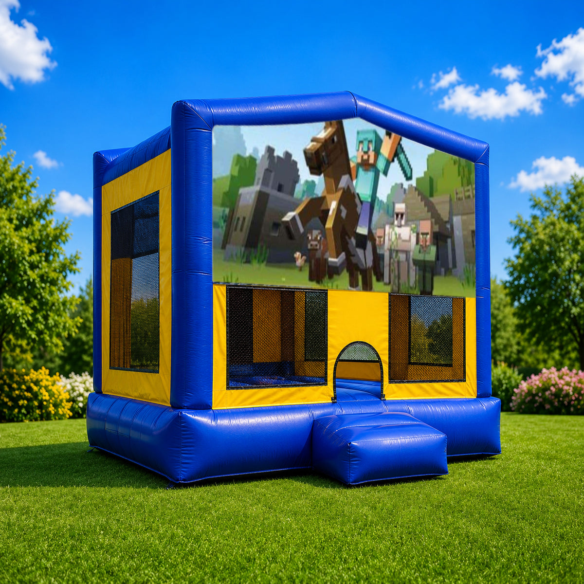 Minecraft Medium Combo Jumping Castle