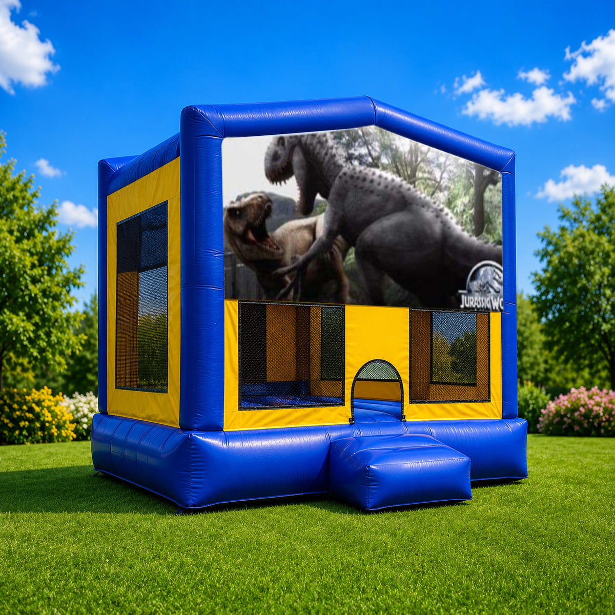 Jurassic Medium Combo Jumping Castle