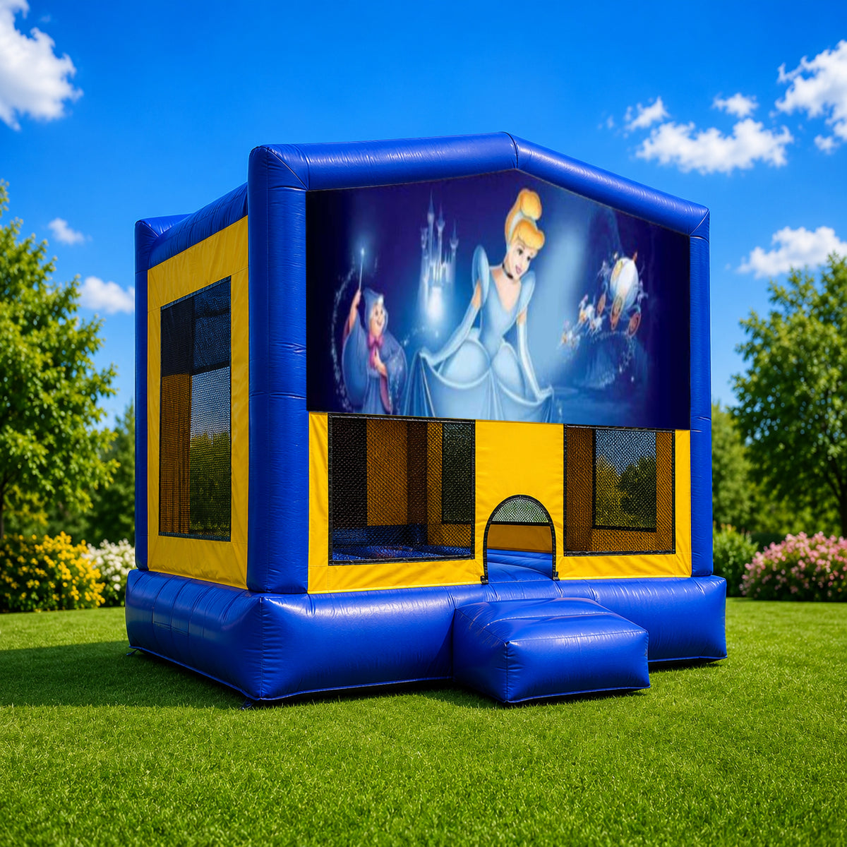 Cinderella Medium Combo Jumping Castle