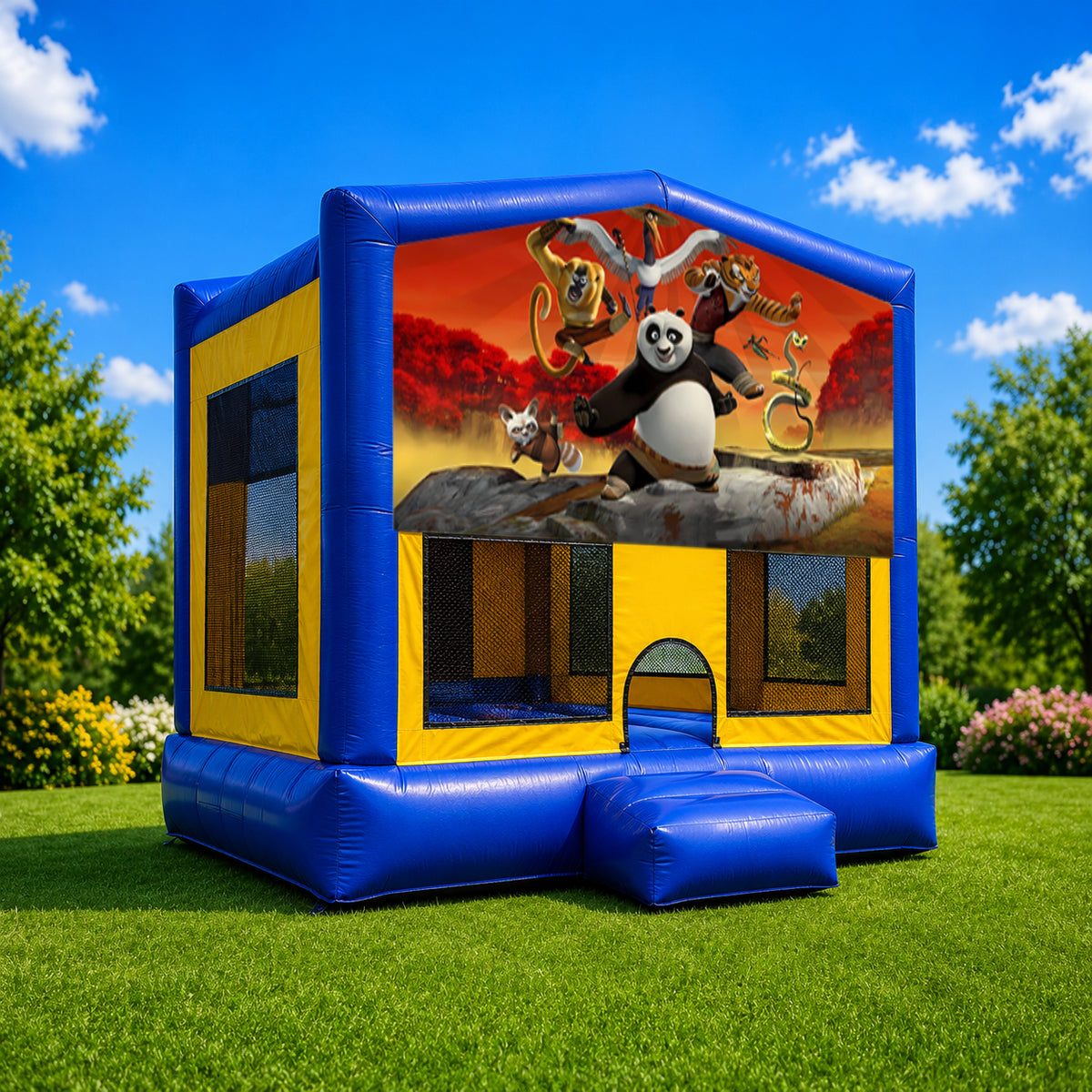 Kung Fu Panda Medium Combo Jumping Castle