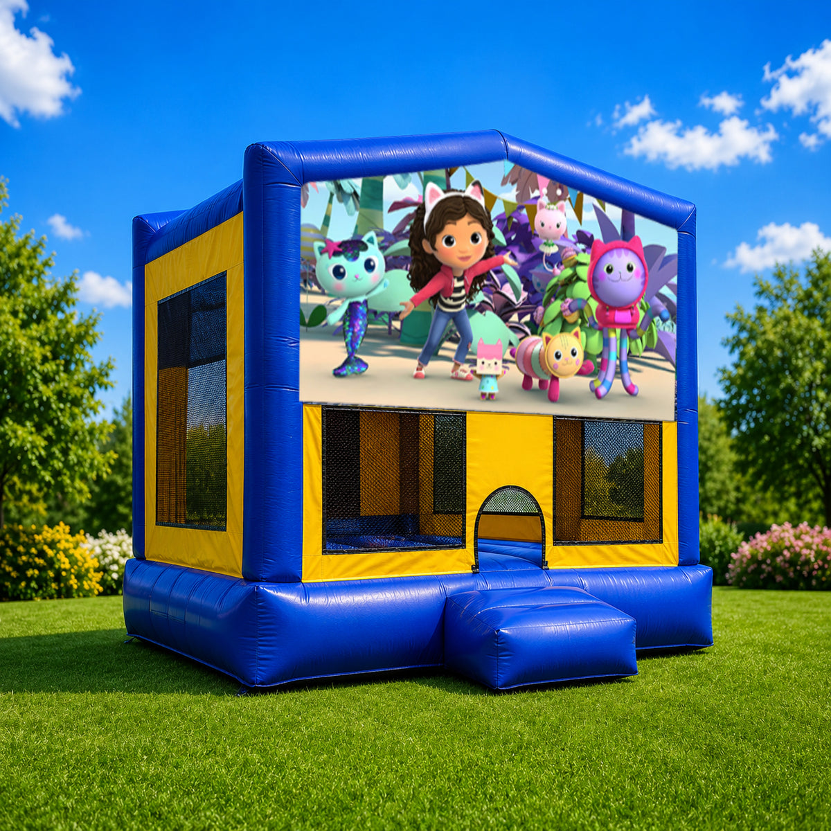 Gabby's Dollhouse  Medium Combo Jumping Castle