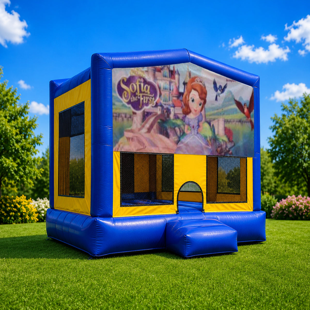 Sofia The First Medium Combo Jumping Castle