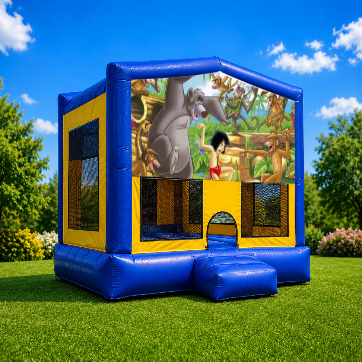 Jungle Book Medium Combo Jumping Castle