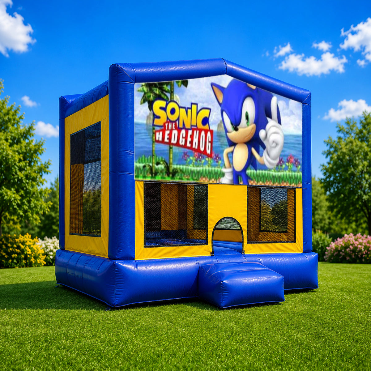 Sonic Medium Combo Jumping Castle