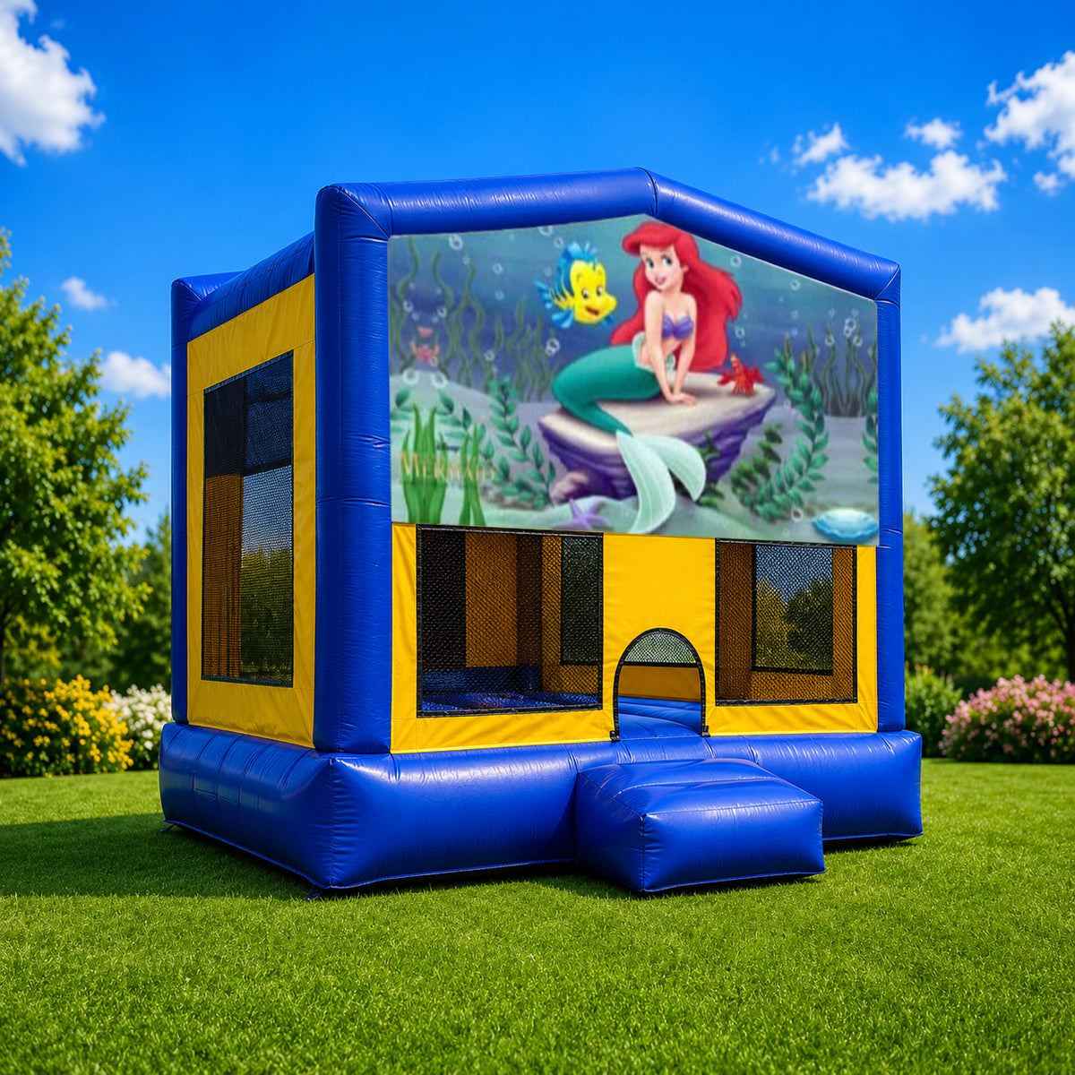 Little Mermaid Medium Combo Jumping Castle