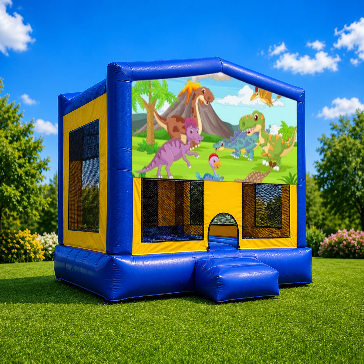Dinosaur #2 Medium Combo Jumping Castle