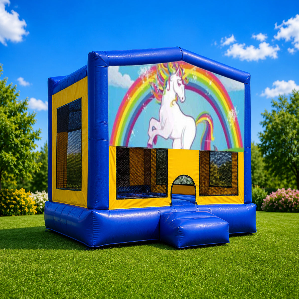 Unicorn Medium Combo Jumping Castle