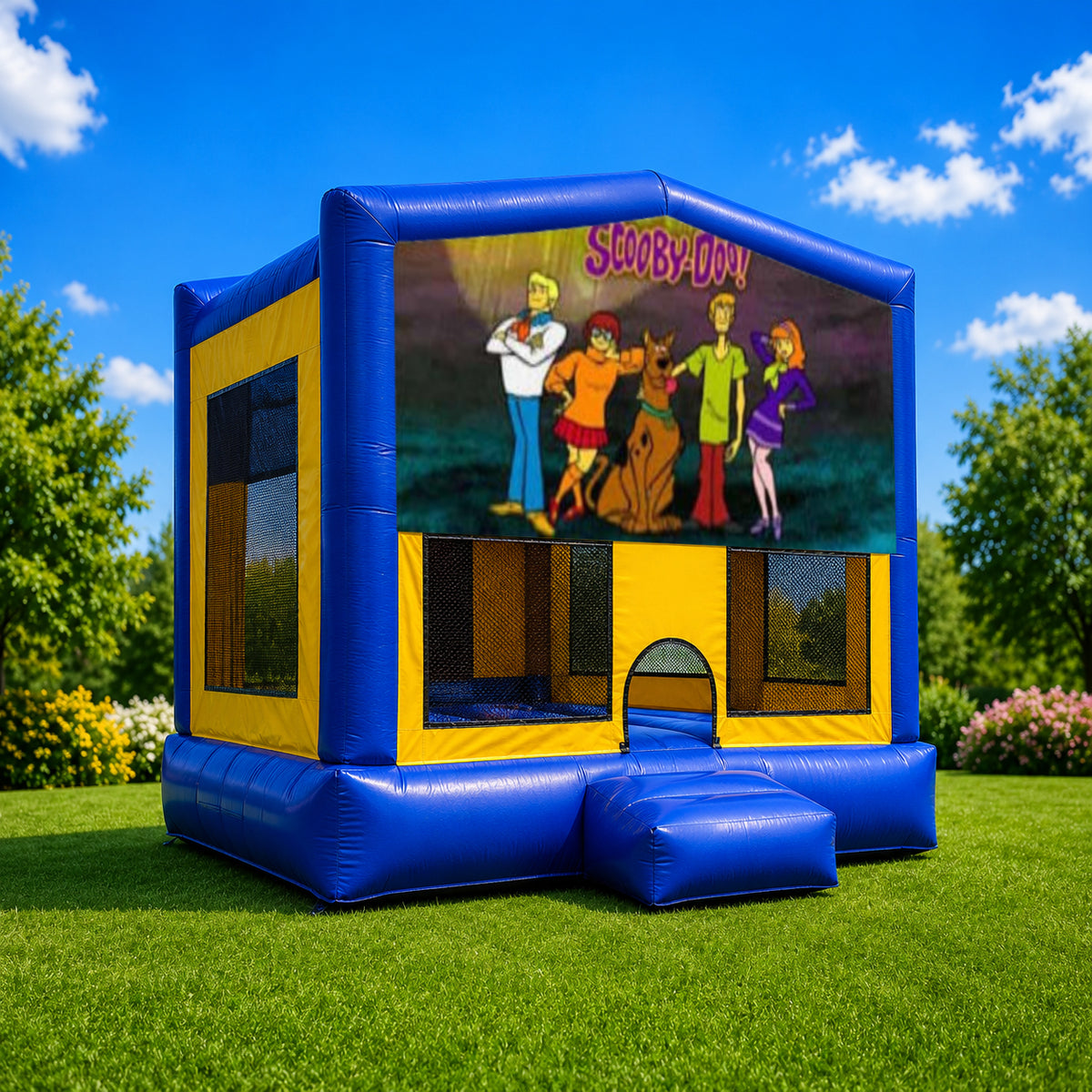 Scooby Doo Medium Combo Jumping Castle