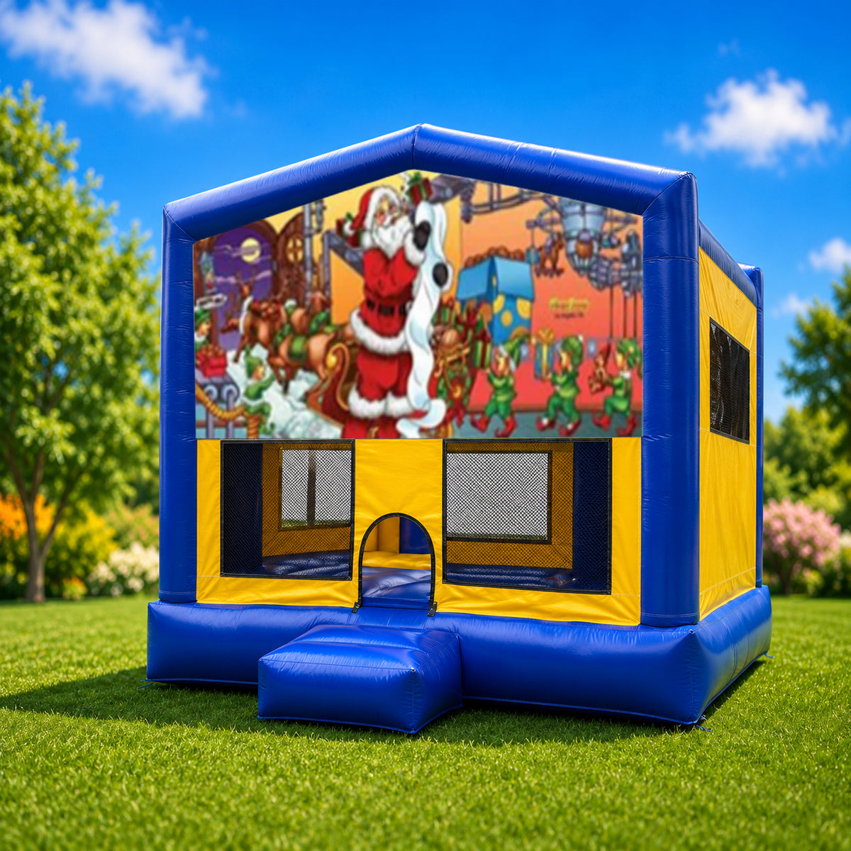 Christmas #1 Medium Combo Jumping Castle