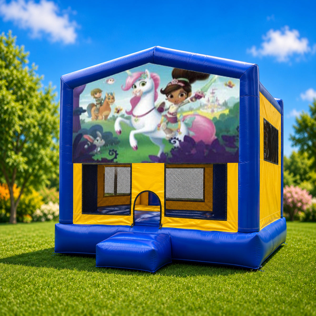 Nelia the Princess Knight Medium Combo Jumping Castle
