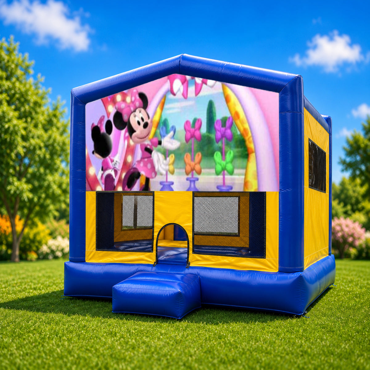 Minnie Mouse Medium Combo Jumping Castle