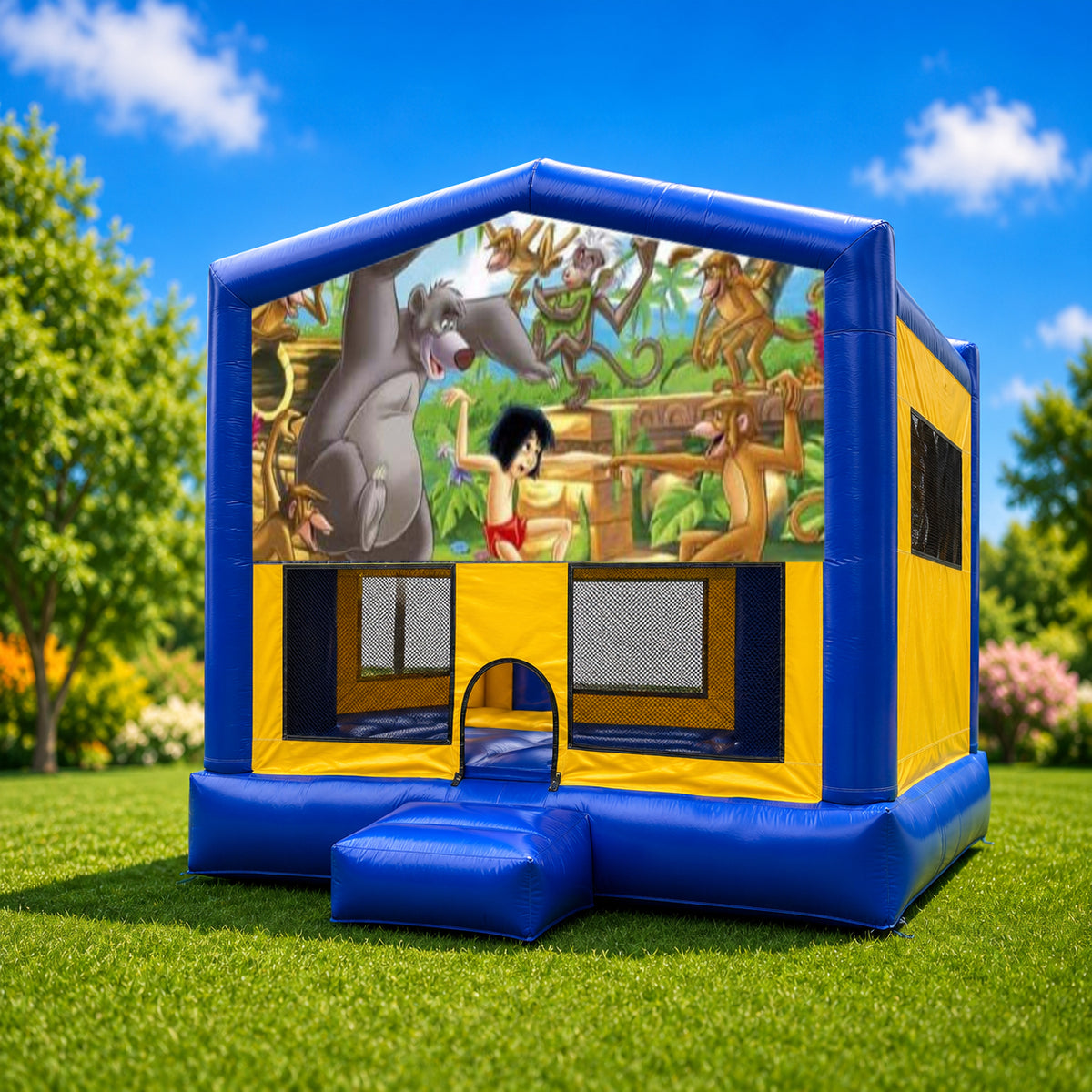 Jungle Book Medium Combo Jumping Castle