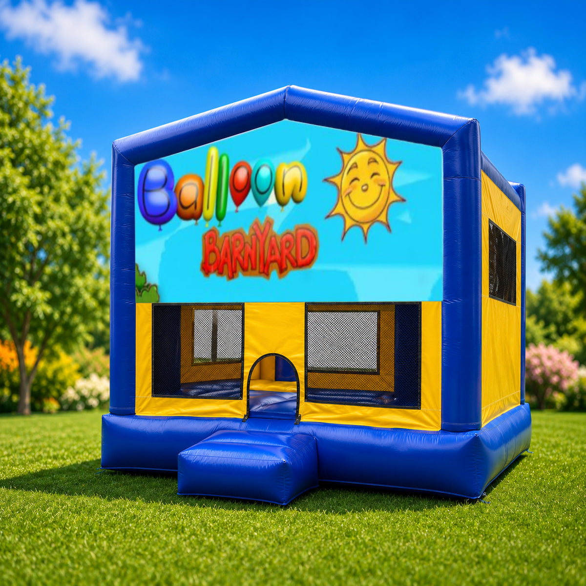 Balloon Barnyard Medium Combo Jumping Castle