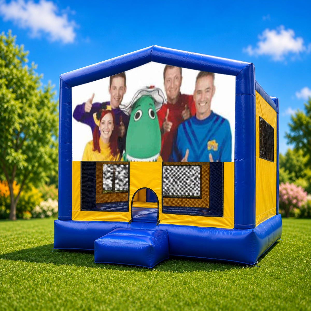 Wiggles Medium Combo Jumping Castle
