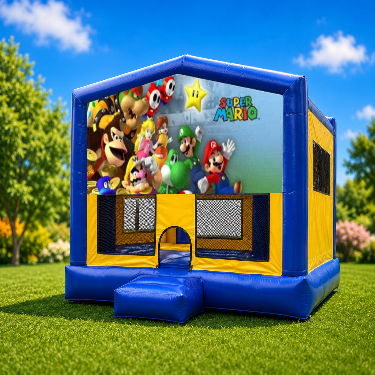 Super Mario Medium Combo Jumping Castle