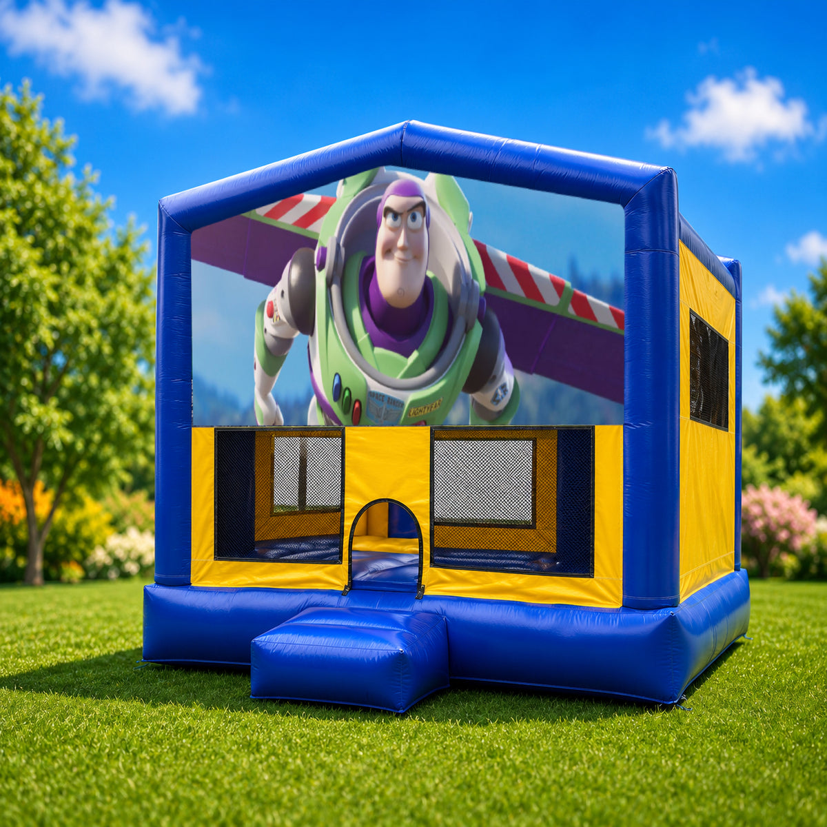Buzz Lightyear Medium Combo Jumping Castle