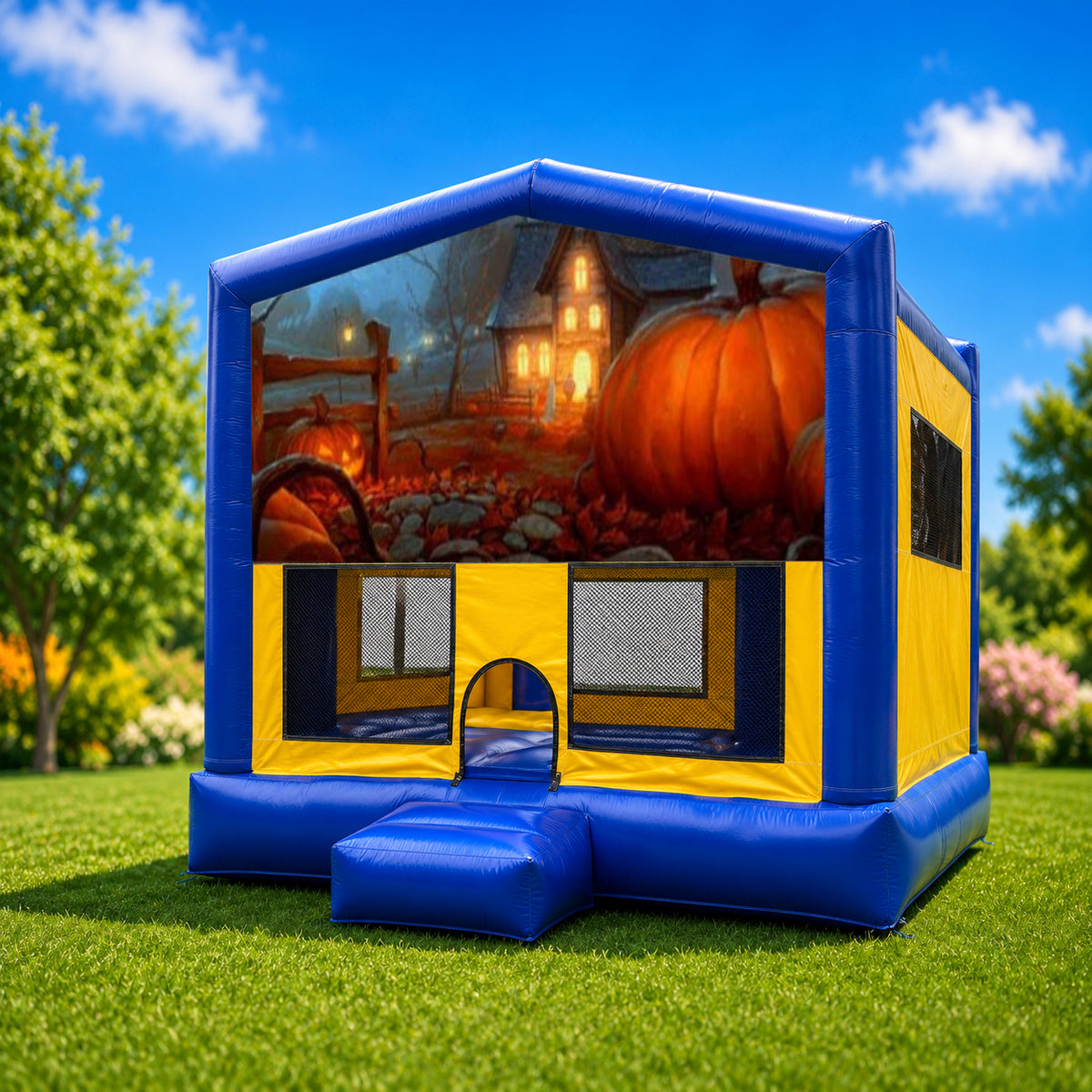 Halloween Medium Combo Jumping Castle