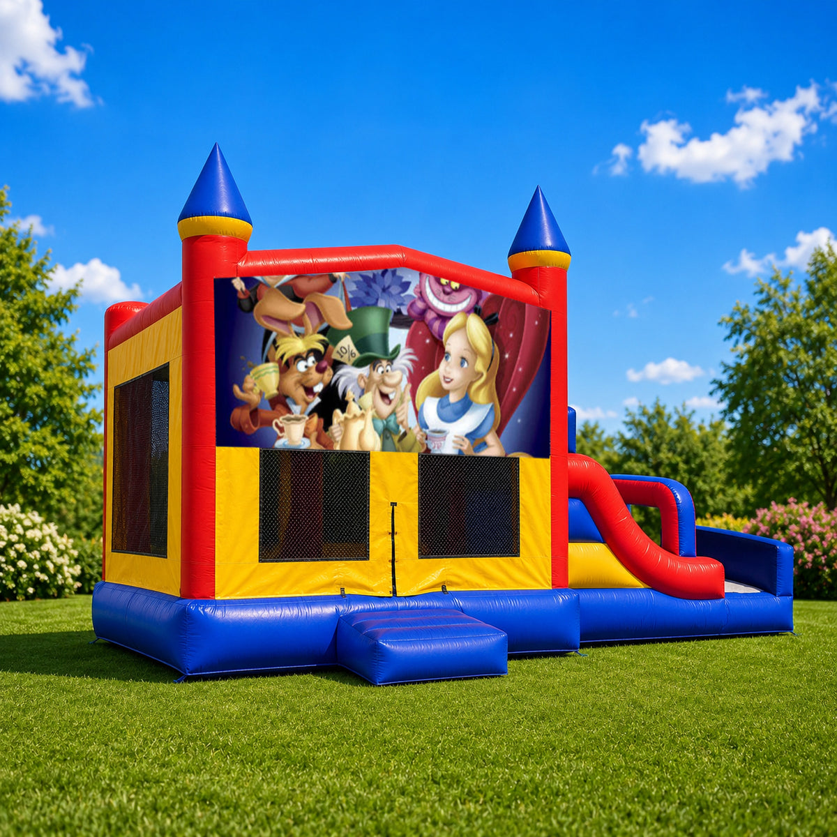 Alice in Wonderland #1 Mega Combo Jumping Castle
