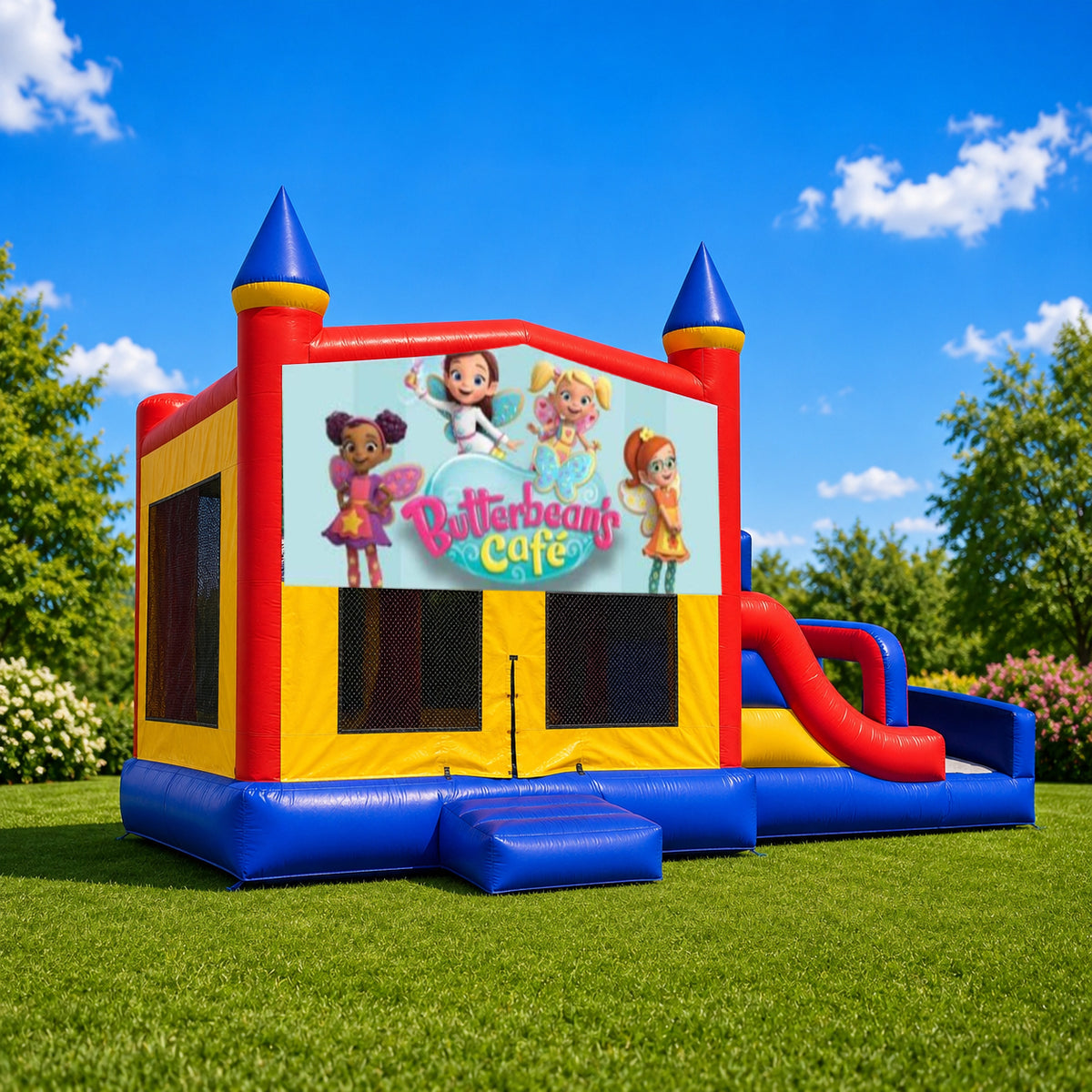 Butterbeans Cafe  Mega Combo Jumping Castle