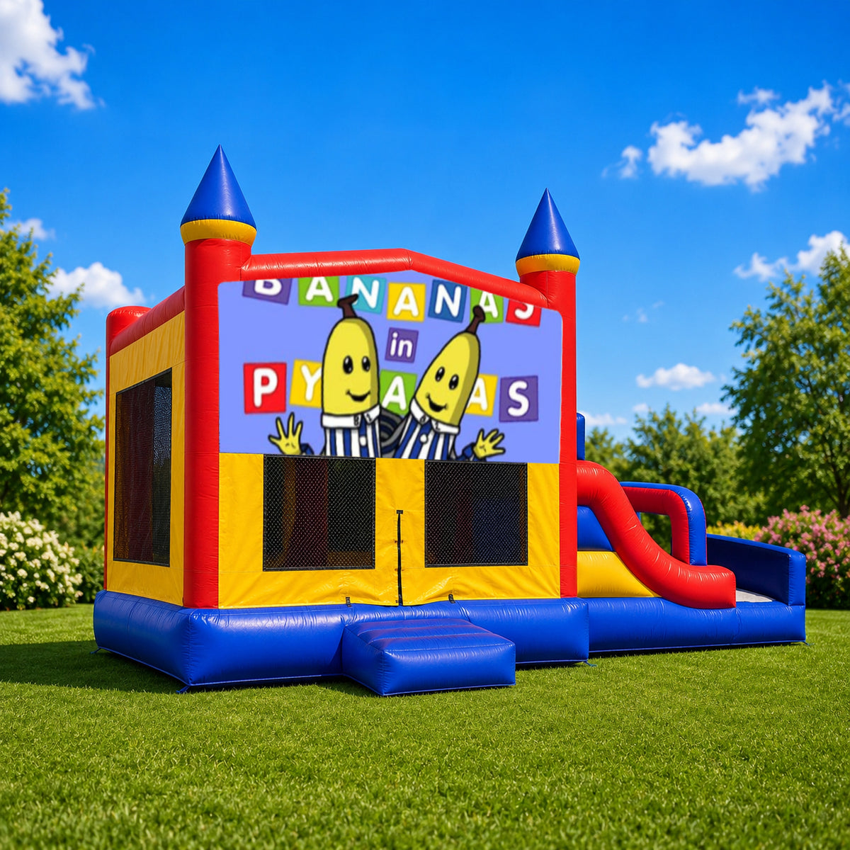 Bananas in Pyjamas Mega Combo Jumping Castle