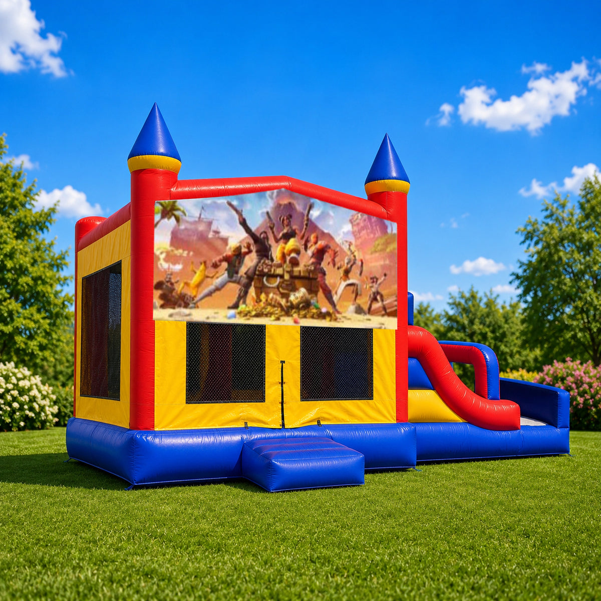 Fortnite Mega Combo Jumping Castle