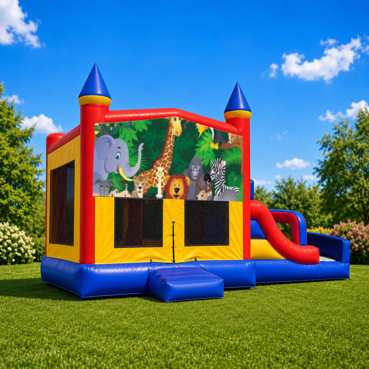 Jungle Mega Combo Jumping Castle