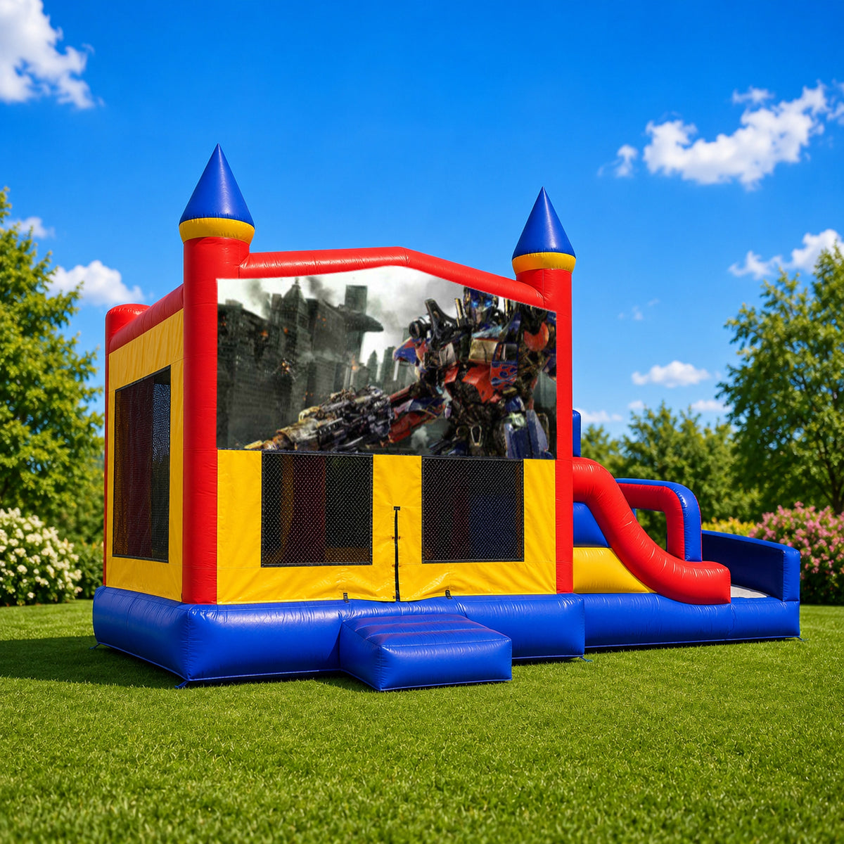 Transformers Mega Combo Jumping Castle