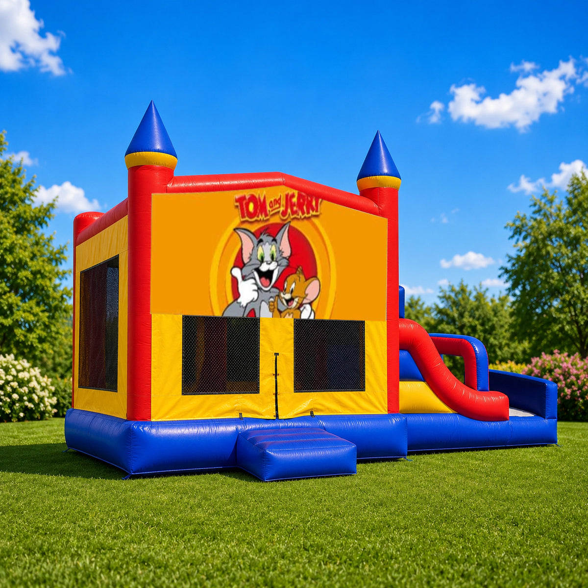 Tom And Jerry Mega Combo Jumping Castle