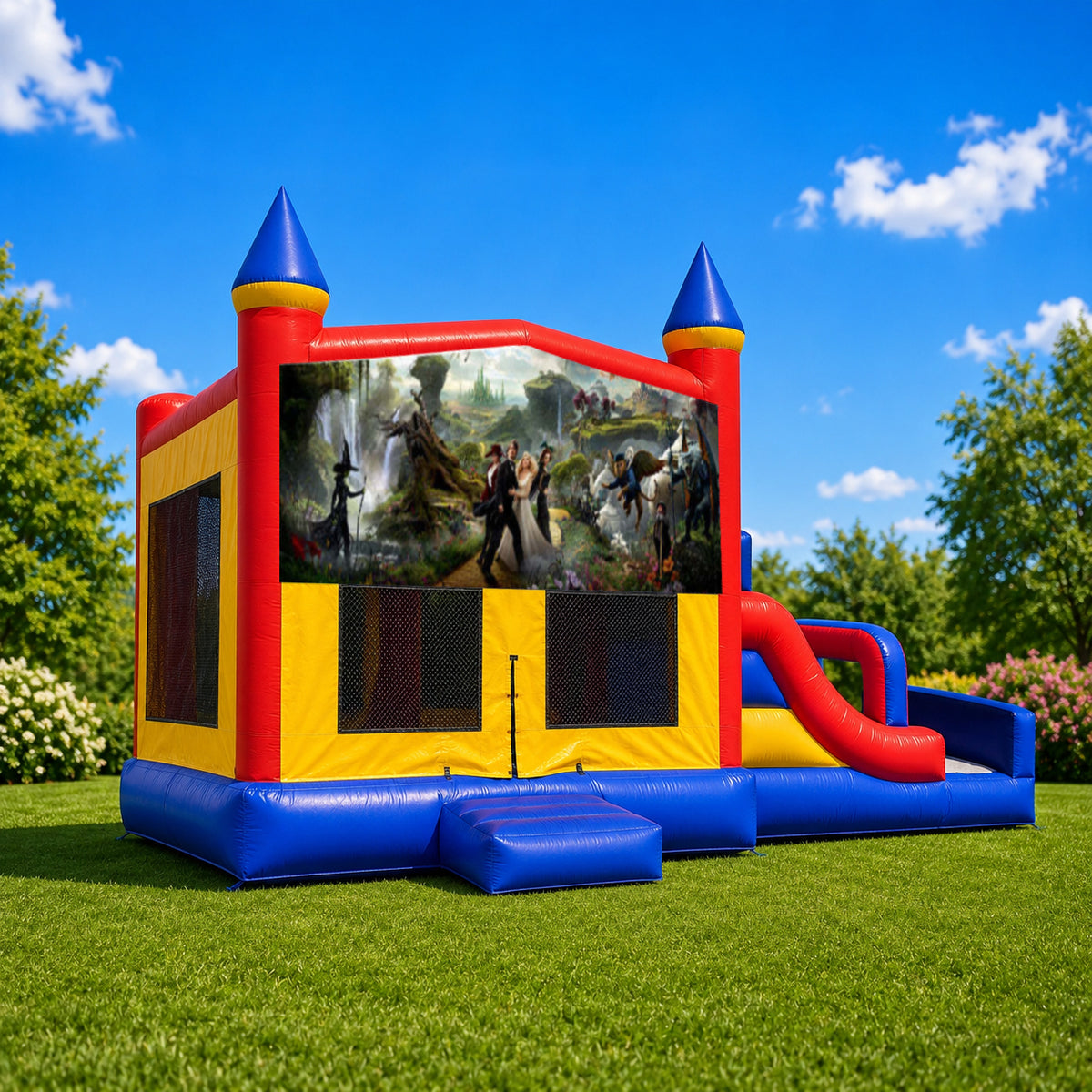 Alice in Wonderland #2 Mega Combo Jumping Castle