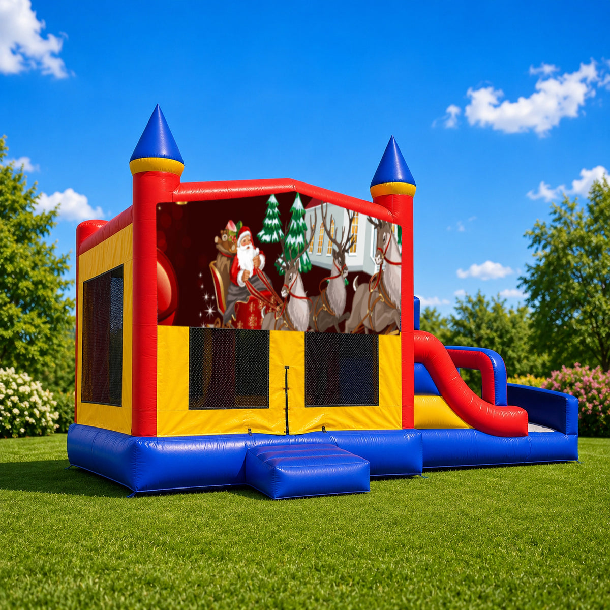 Christmas #6 Mega Combo Jumping Castle