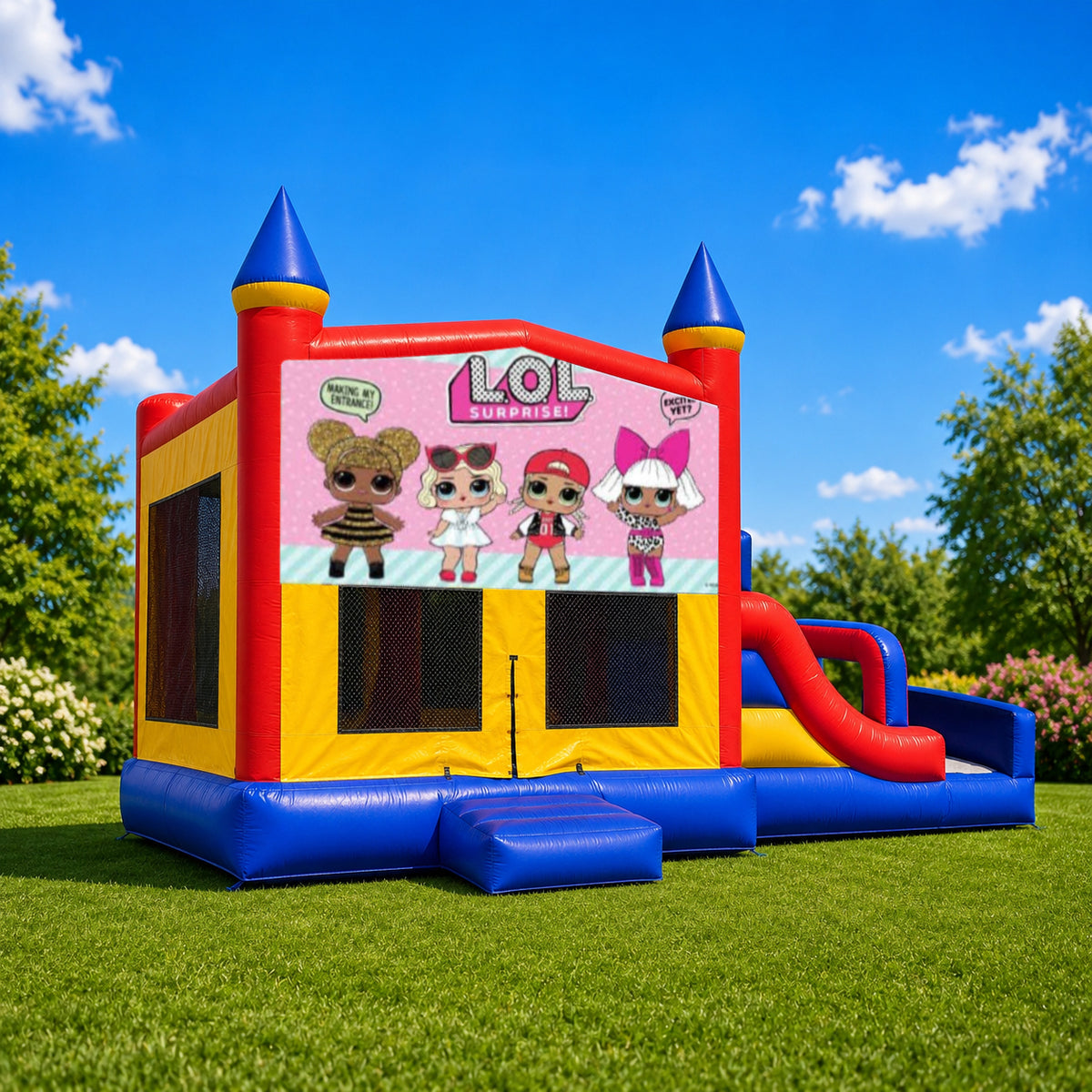 LOL Surprise Mega Combo Jumping Castle