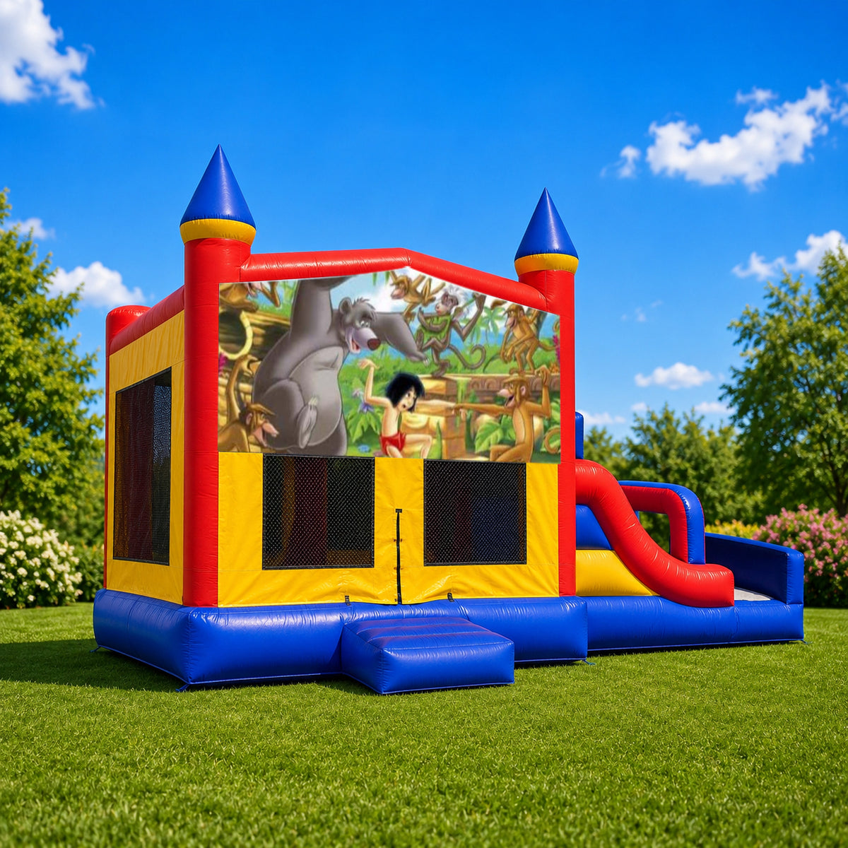 Jungle Book Mega Combo Jumping Castle