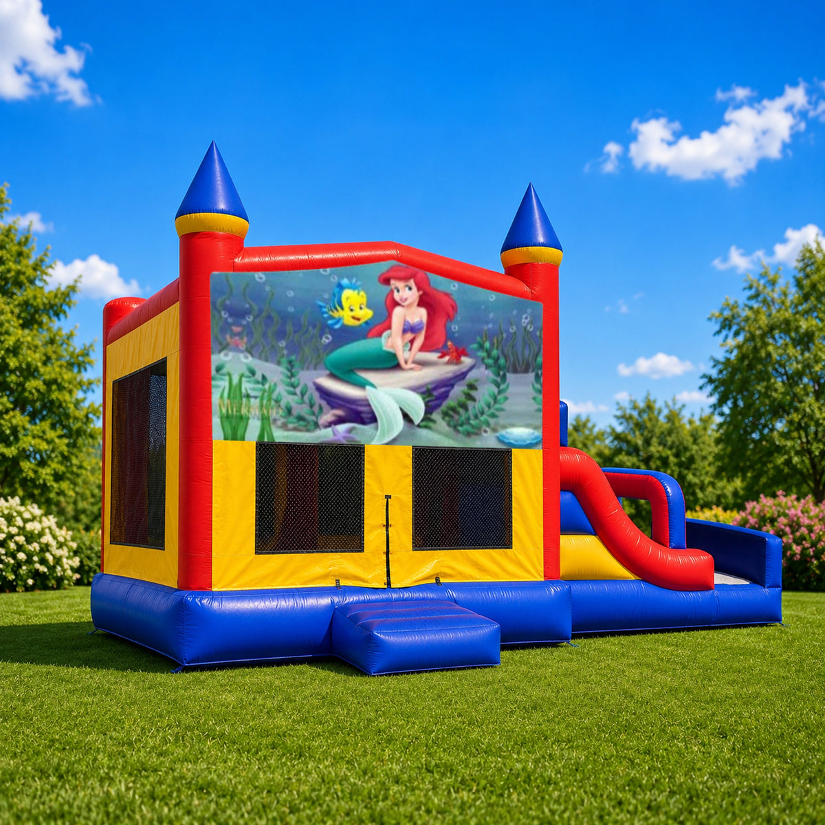 Little Mermaid Mega Combo Jumping Castle