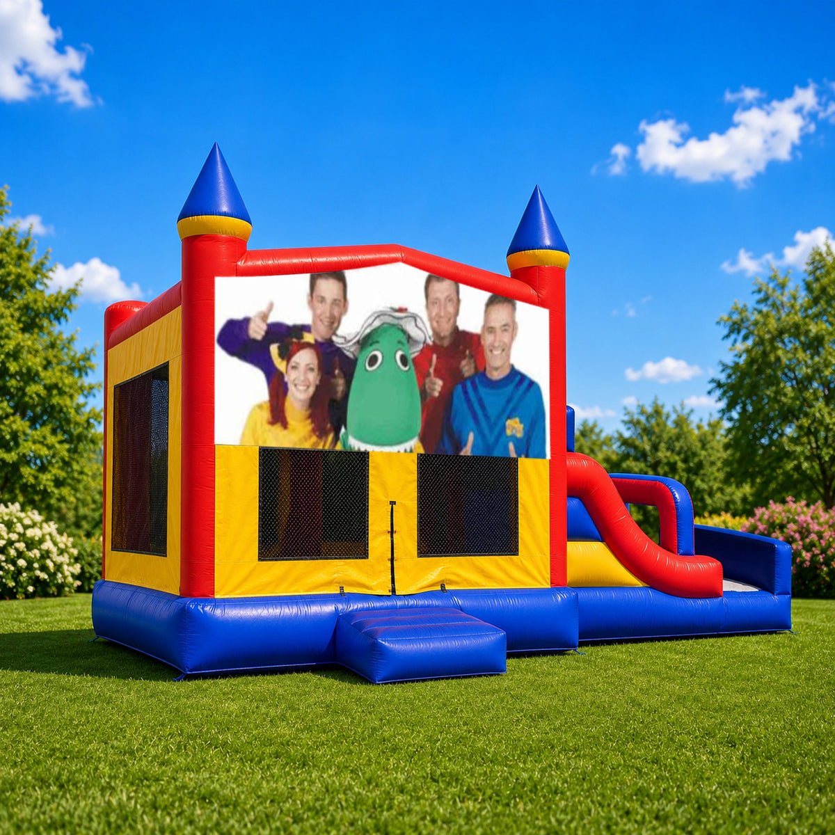 Wiggles Mega Combo Jumping Castle