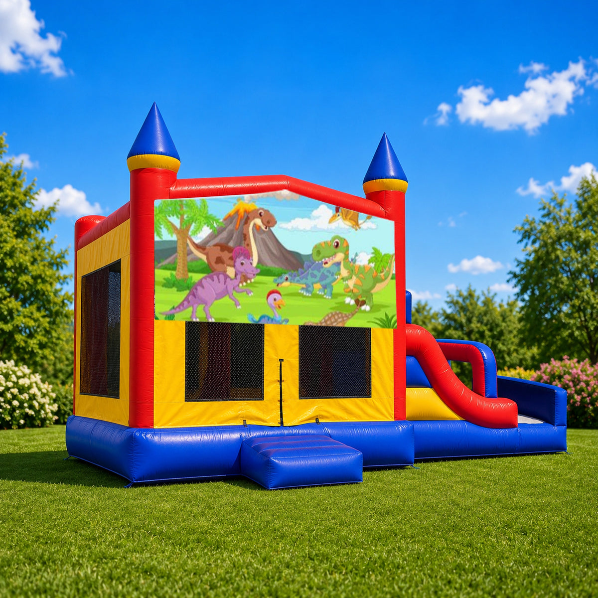 Dinosaur #2 Mega Combo Jumping Castle