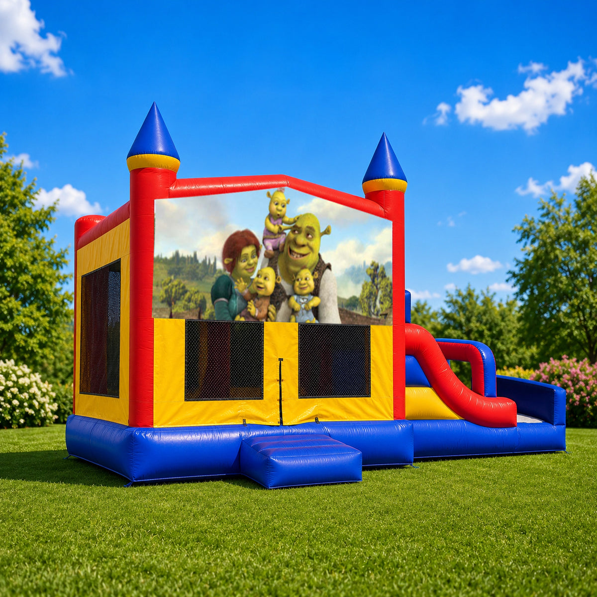 Shrek Mega Combo Jumping Castle