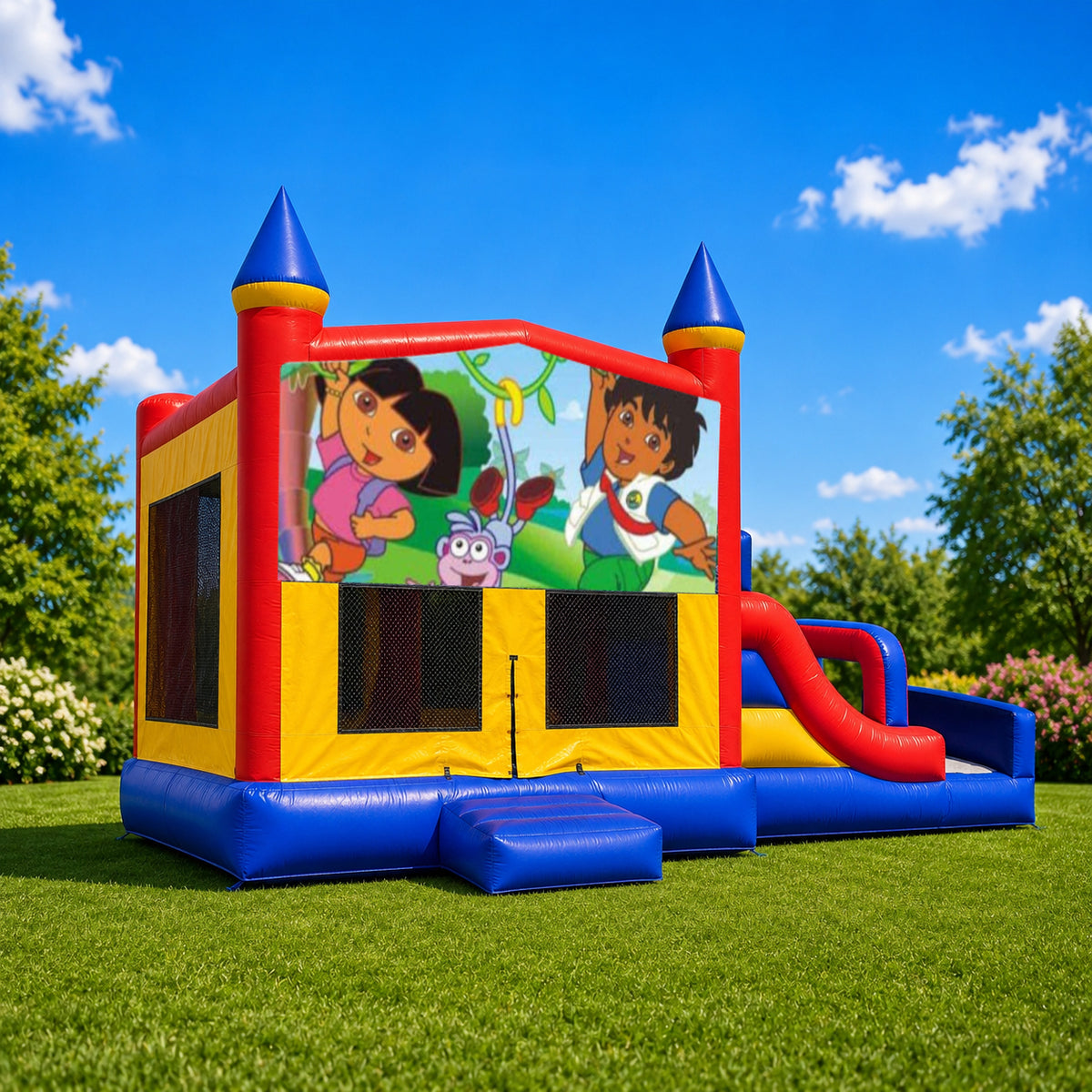 Dora Mega Combo Jumping Castle