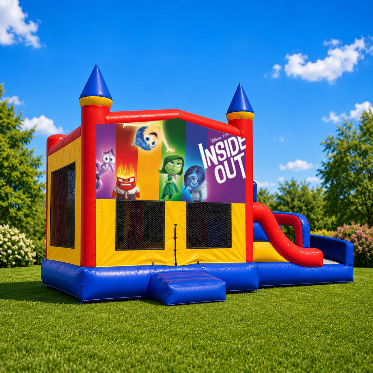 Inside Out Mega Combo Jumping Castle
