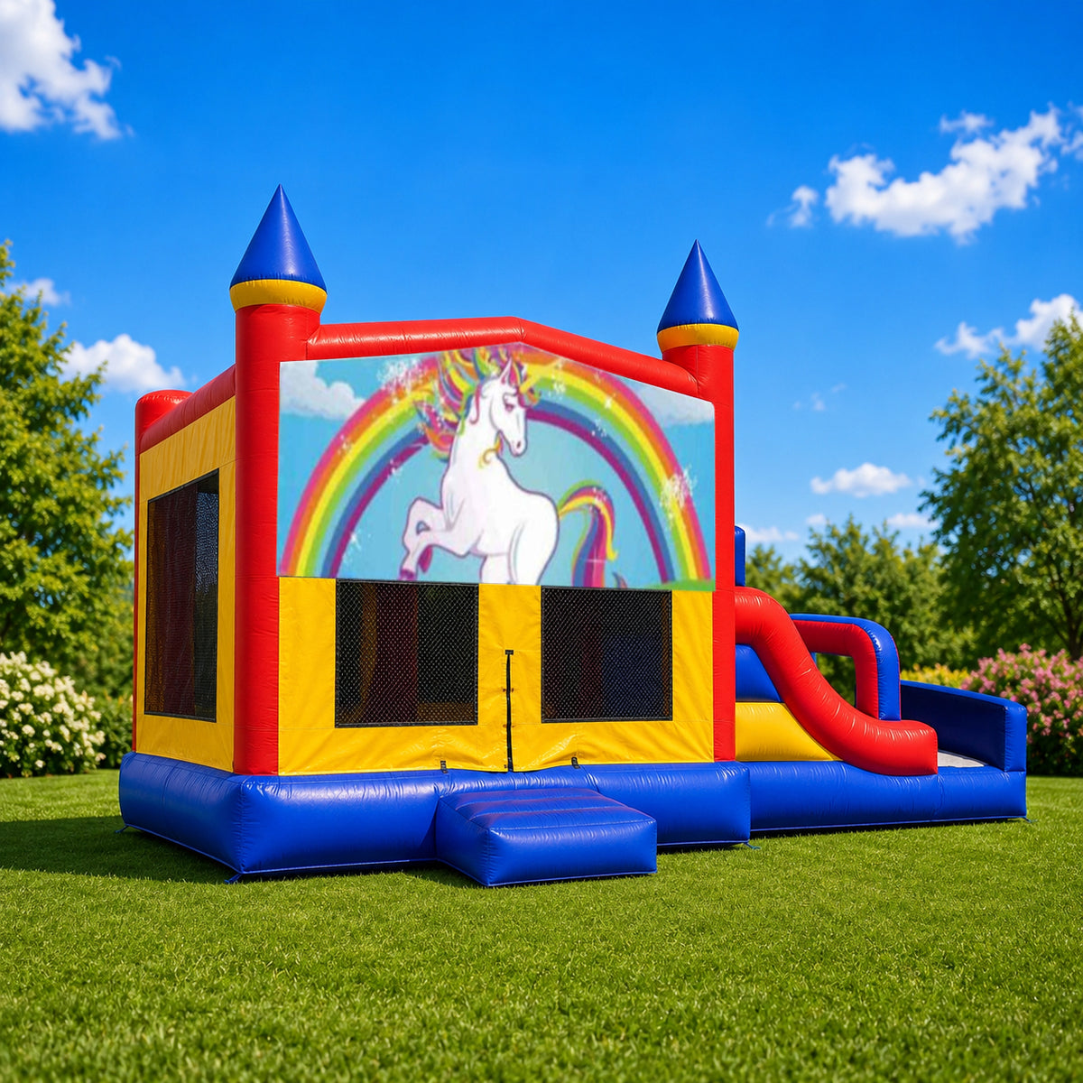 Unicorn Mega Combo Jumping Castle