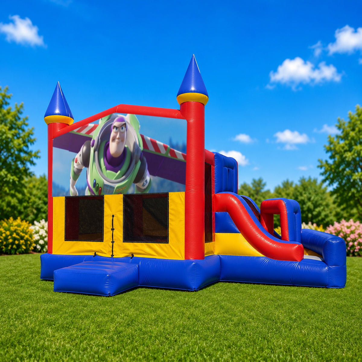 Buzz Lightyear Mega Combo Jumping Castle