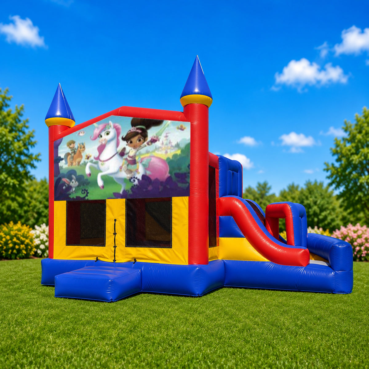 Nelia The Princess Knight Mega Combo Jumping Castle