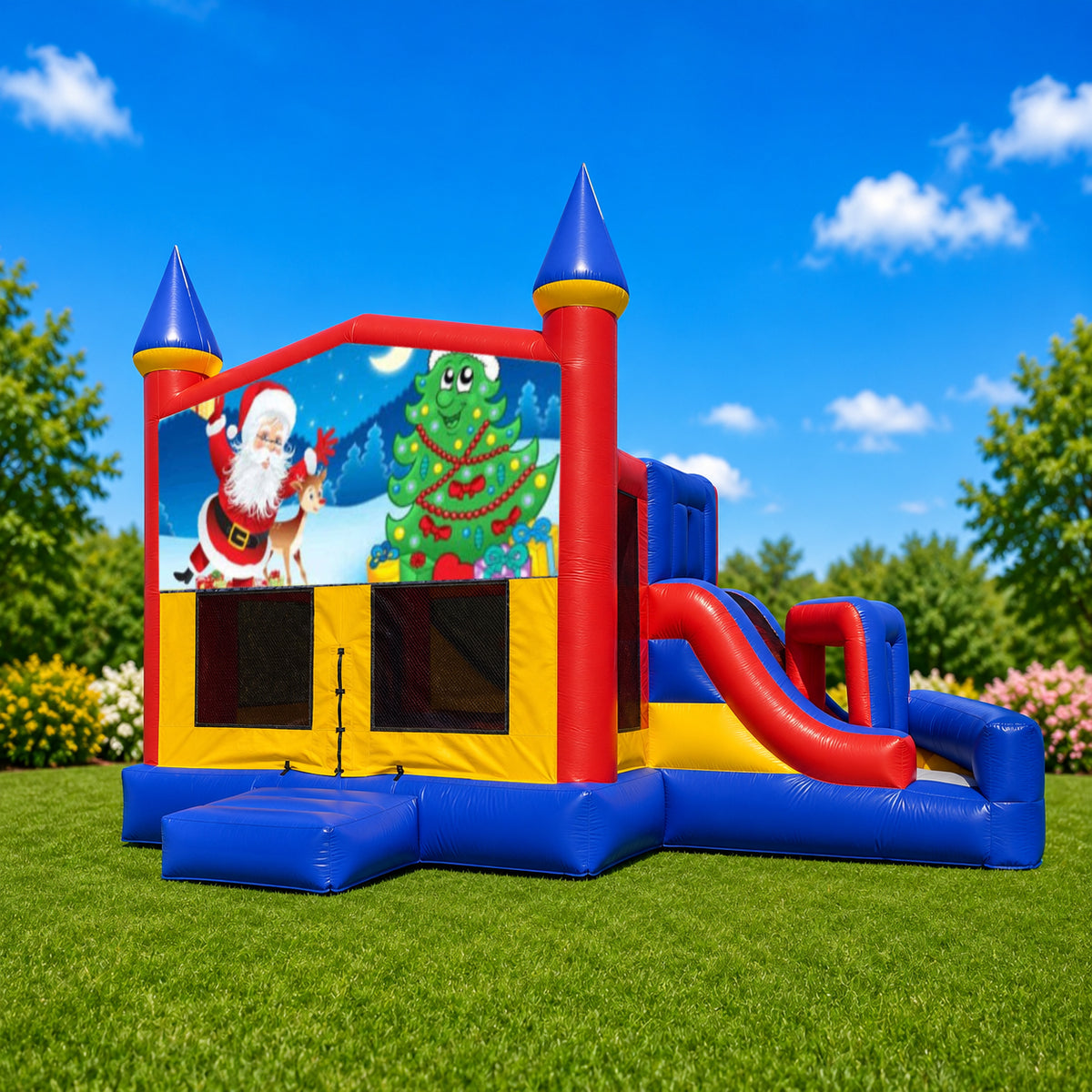 Christmas #2 Mega Combo Jumping Castle