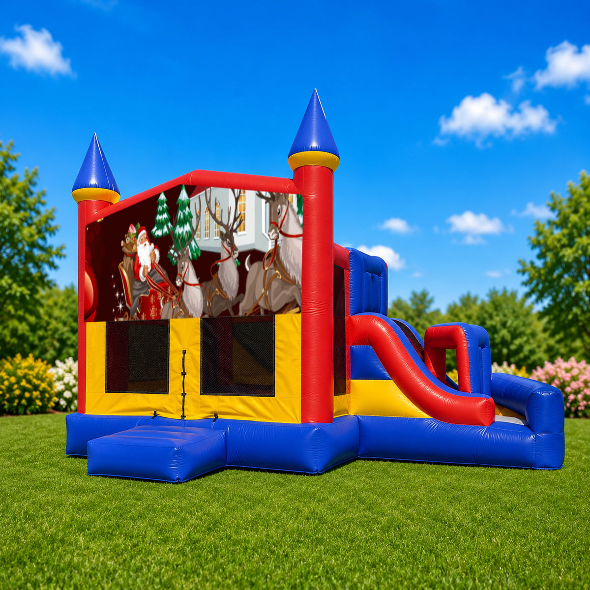 Christmas #6 Mega Combo Jumping Castle
